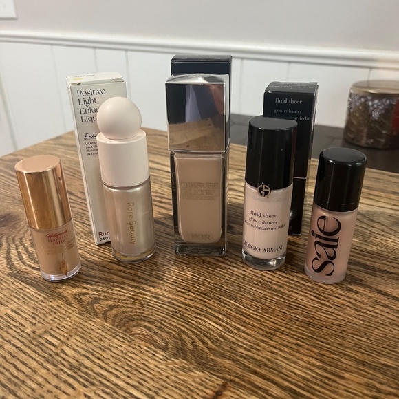 Dior Star Filter Armani Glow Enhancer Rare Beauty Liquid Luminizer Bundle - Picture 6 of 7